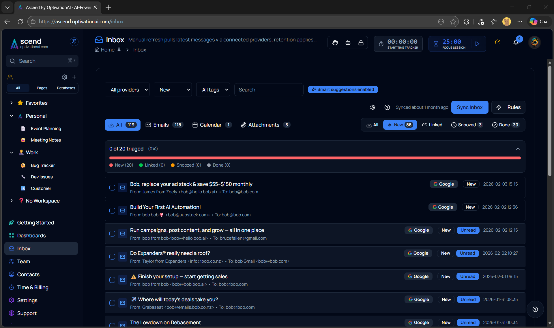 Work arrives. You act on it immediately.